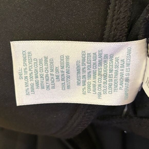 Kona Sol Maternity Black One Piece Swimsuit Black Size S - Picture 8 of 11